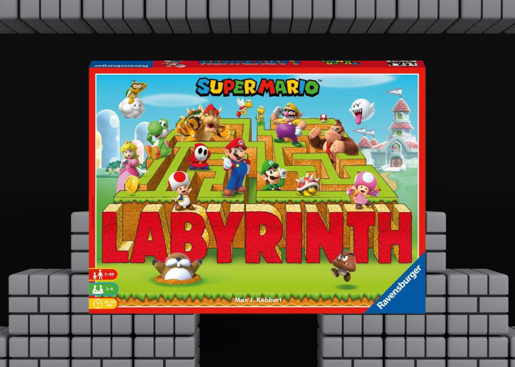 Super Mario – Labyrinth Board Game — ett familjespel för alla nivåer
